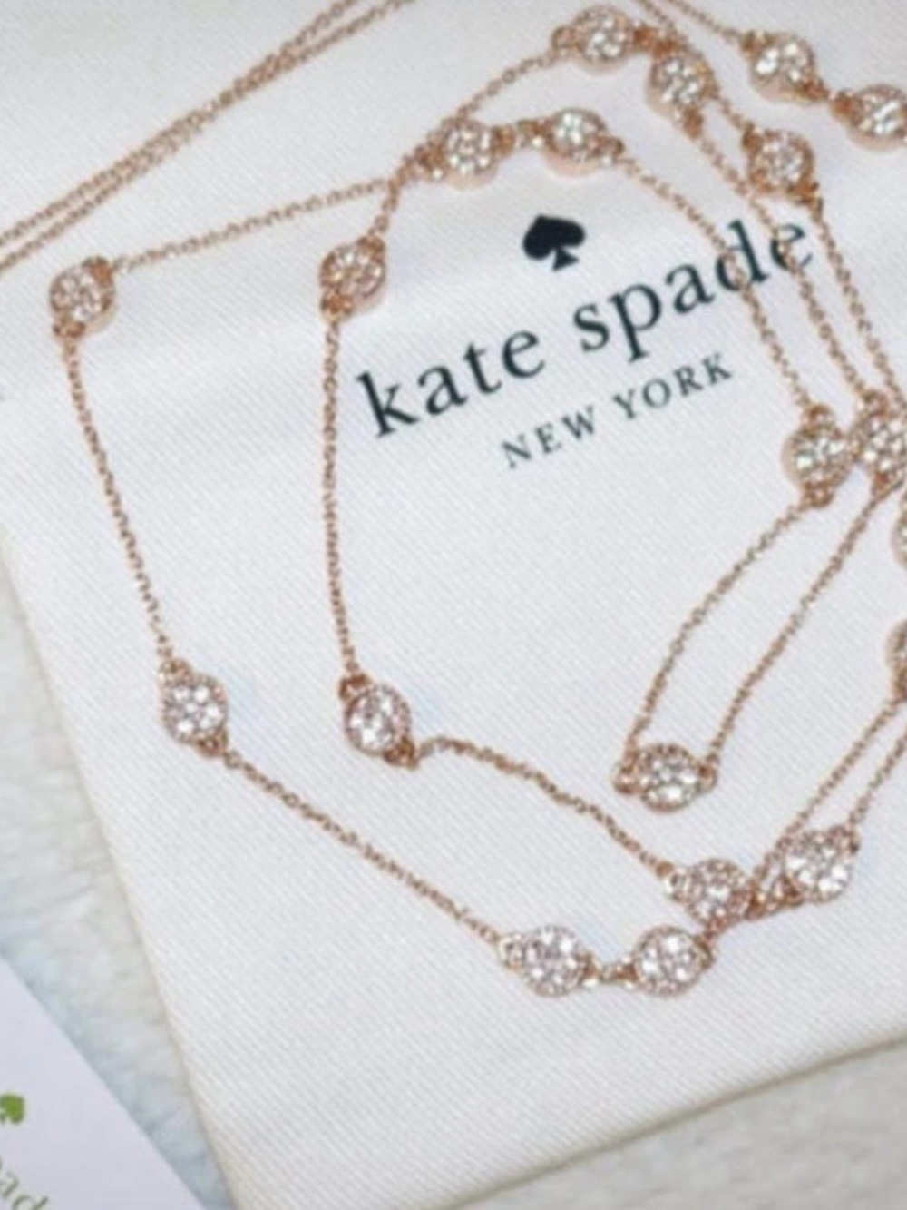 KATE SPADE GATSBY GOLD DOT MINI SCATTER NECKLACE NWT